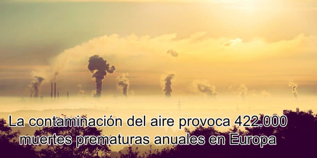 contaminación en europa del aire