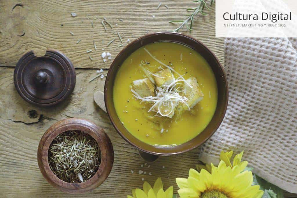 sopa de calabaza