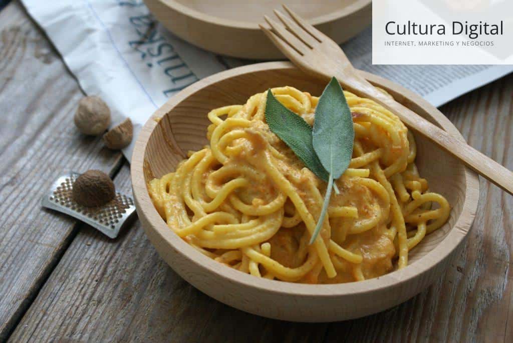 pasta de calabaza