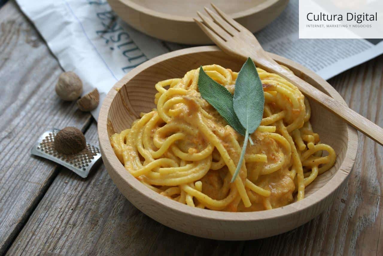 pasta de calabaza