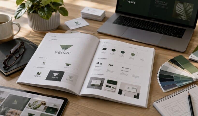 Manual de identidad visual de una pequeña empresa