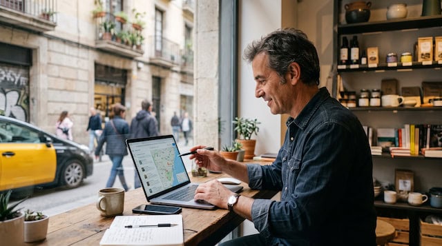 Culturadigital.org Noticias actualidad Pequeño negocio trabajando su estrategia de SEO local