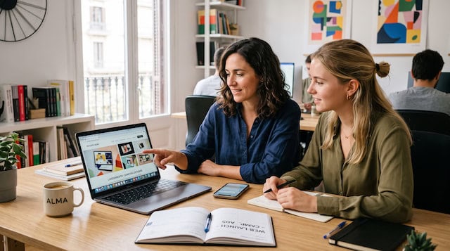 Revisar una web profesional antes de invertir en publicidad