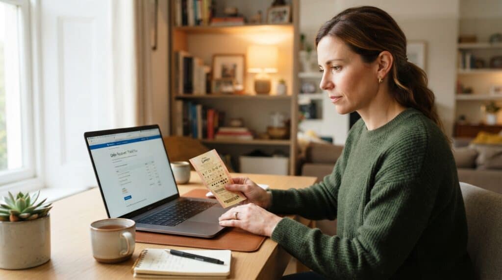comprobar compra loteria online